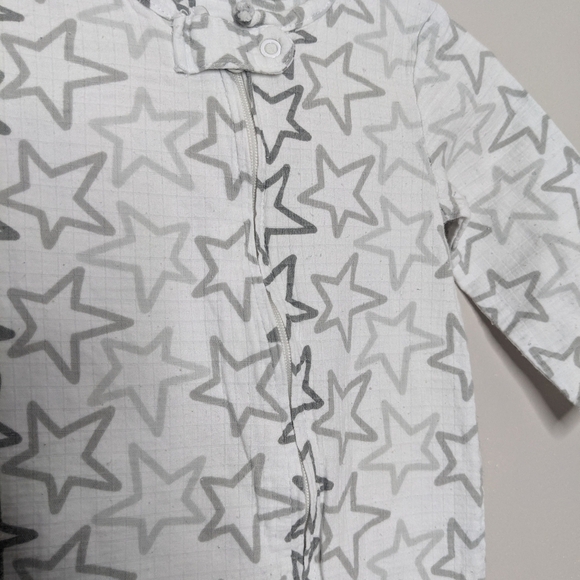 Aden + Anais Set Star Footie Sleepers 6m - Picture 6 of 8